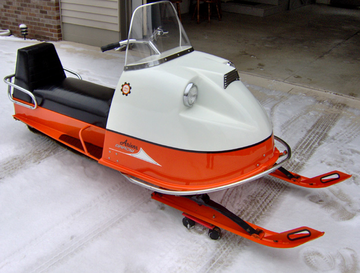 David S Vintage Snowmobile 46