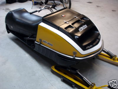 1972 797 Vintage Ski-Doo Racing Blizzard. 